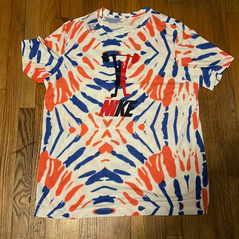 tie dye nike tshirt